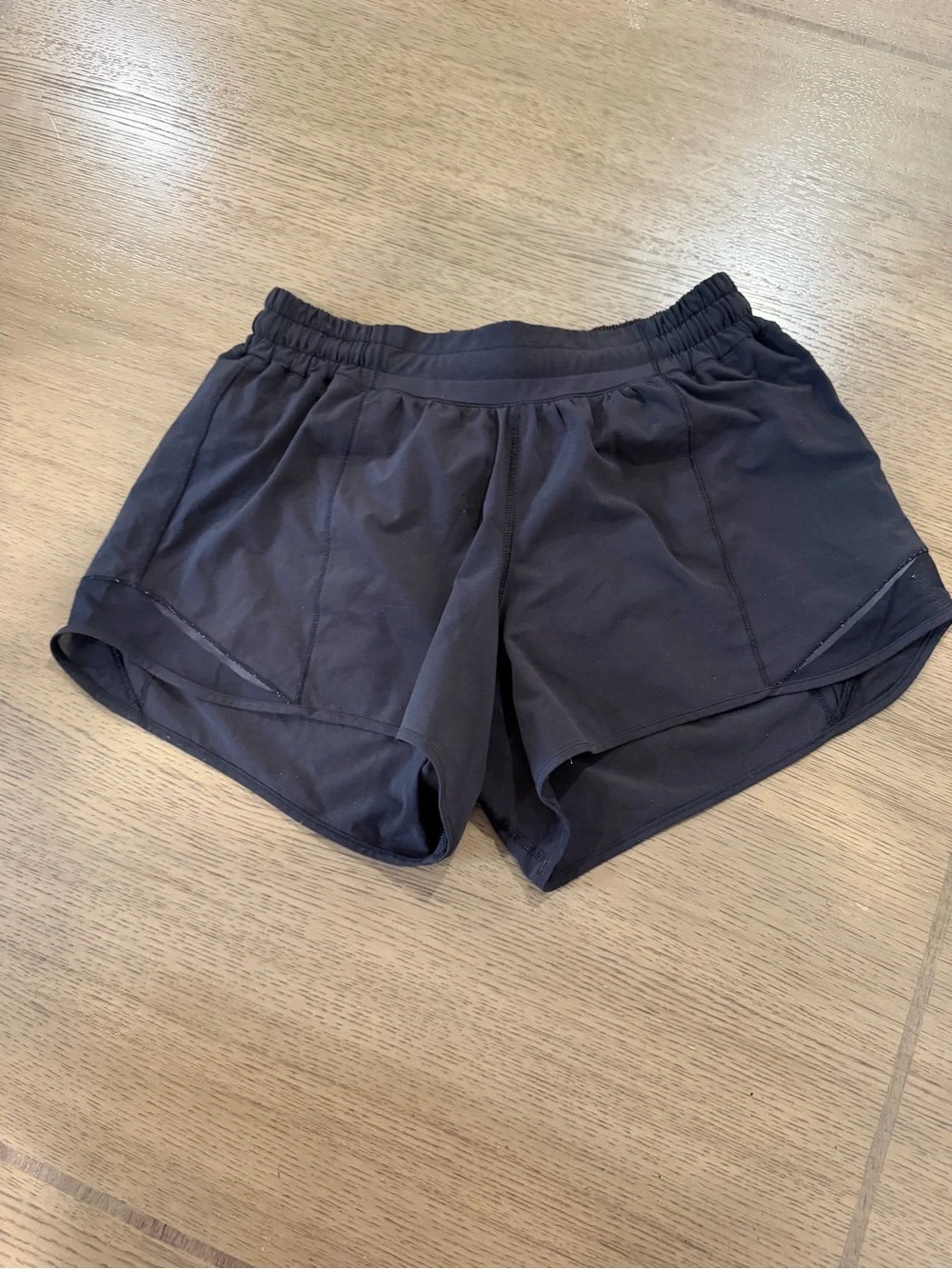 lululemon athletica Black Athletic Running Shorts